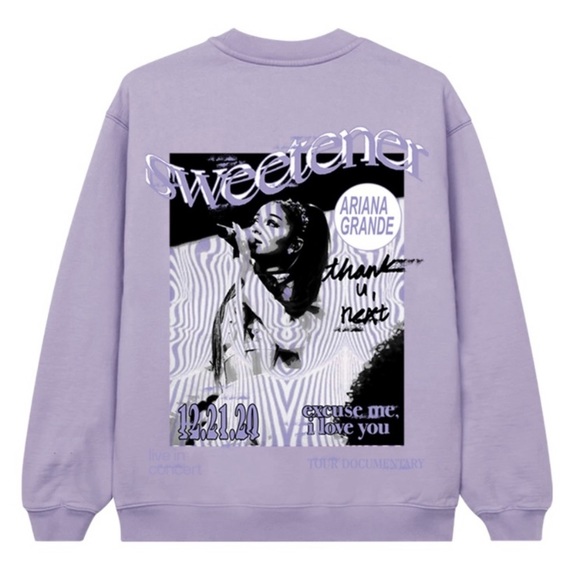 NEW Ariana Grande Excuse Me I Love You Crewneck